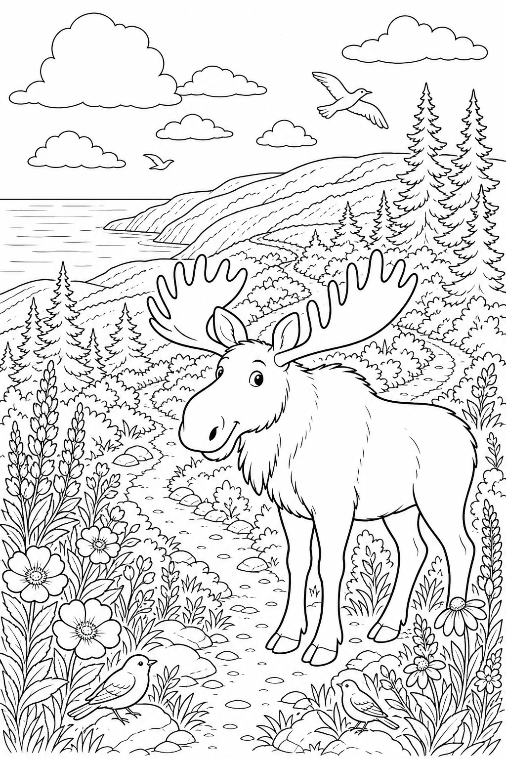 Cape Breton Highlands Moose